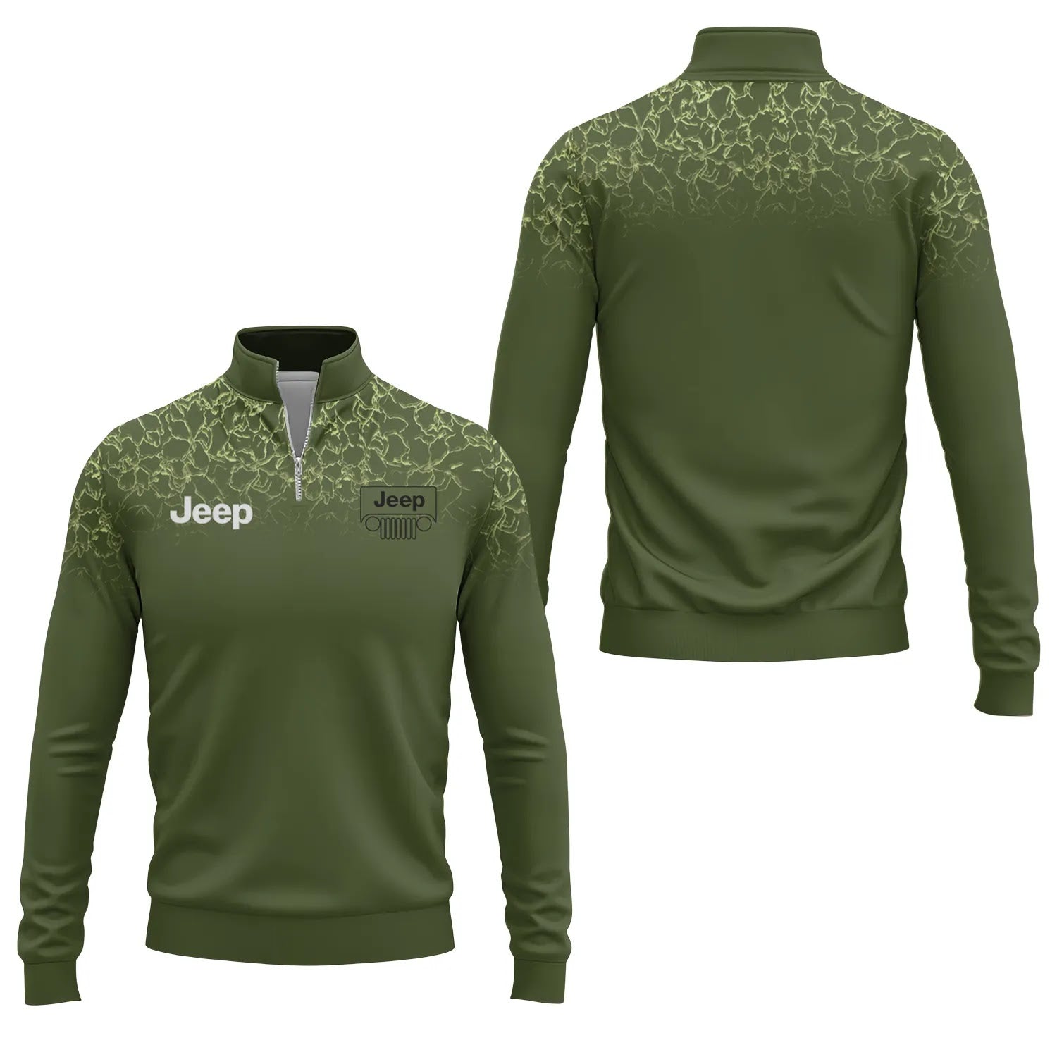 Jeep Quarter-zip Pullover SC108