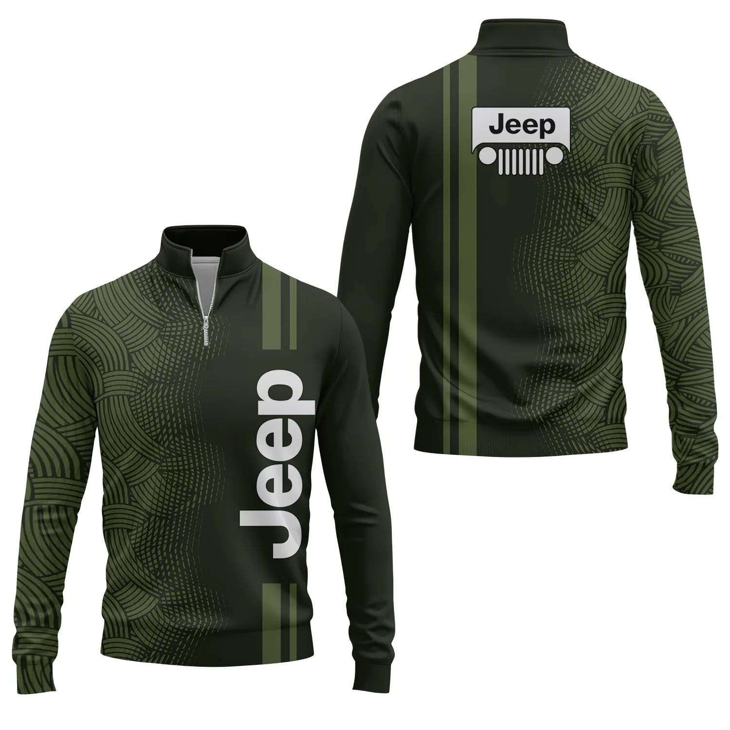 Jeep Quarter-zip Pullover SC084