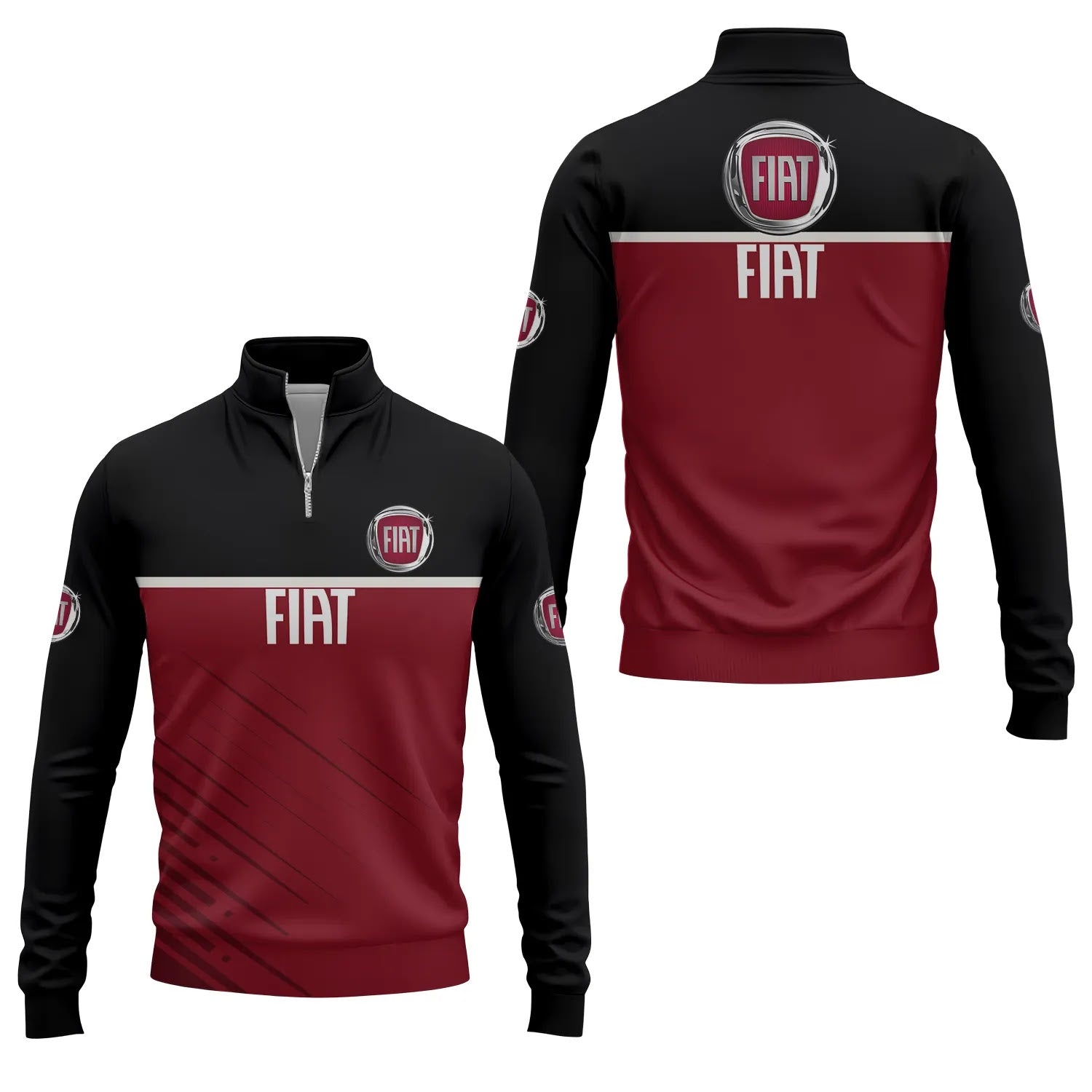 Fiat Quarter-zip Pullover SC040