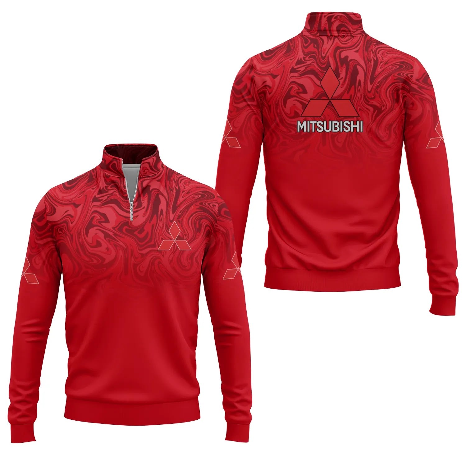 Mitsubishi Quarter-zip Pullover SC091