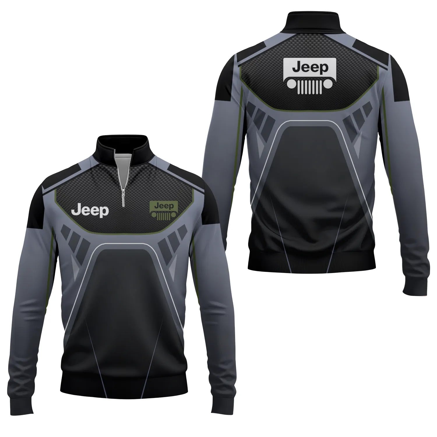 Jeep Quarter-zip Pullover SC088