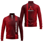 Mitsubishi Quarter-zip Pullover SC084