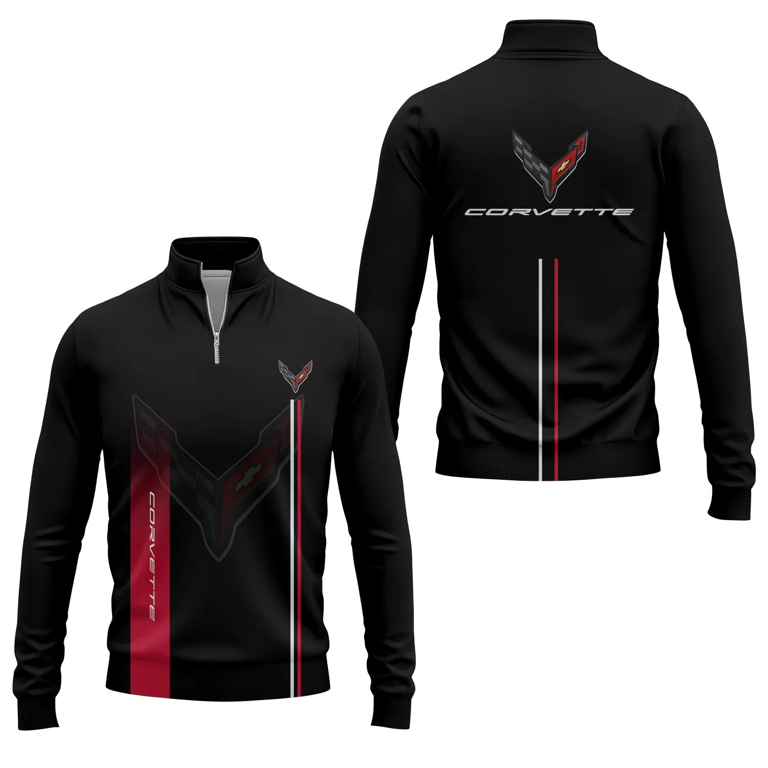 Corvette Quarter-zip Pullover SC077