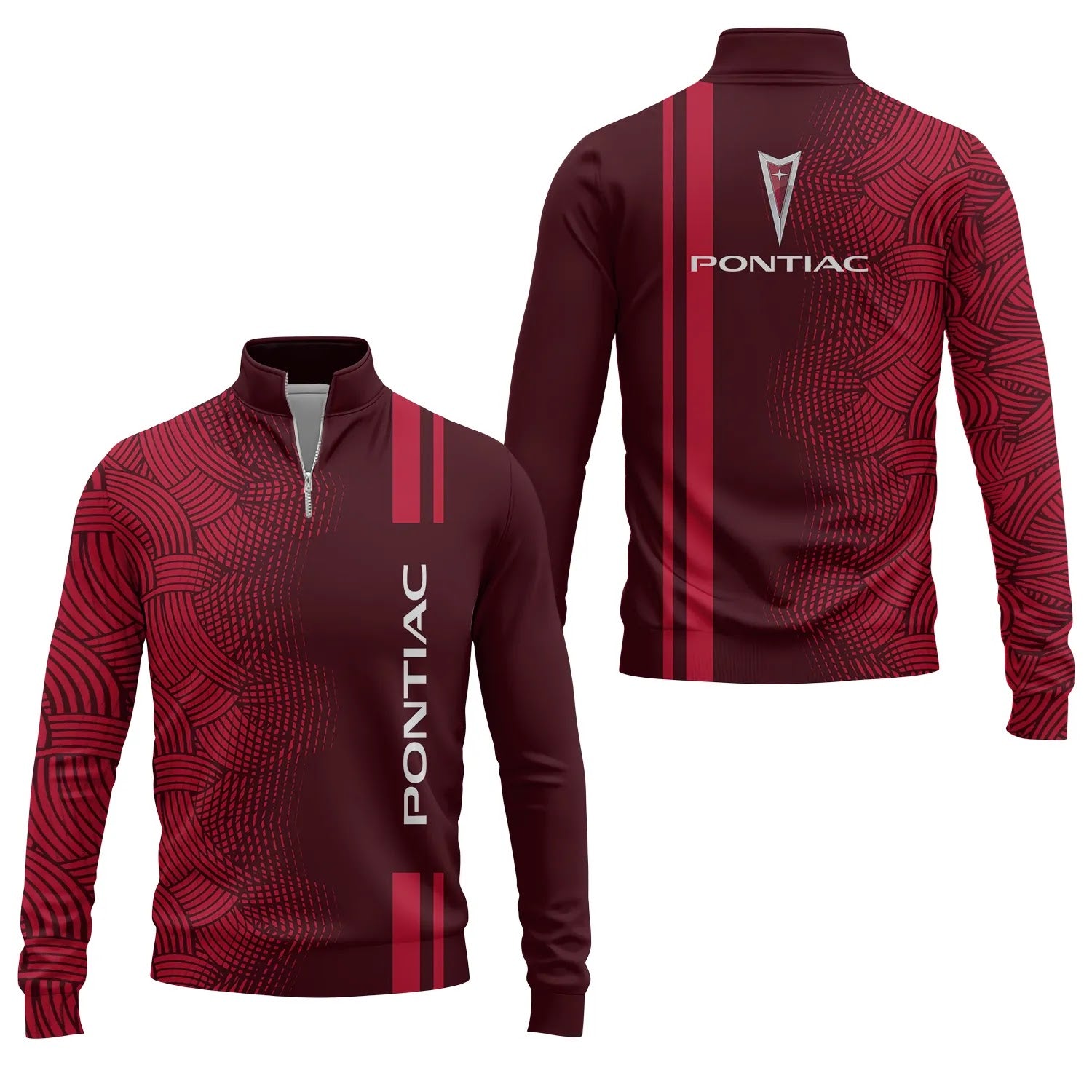 Pontiac Quarter-zip Pullover SC084