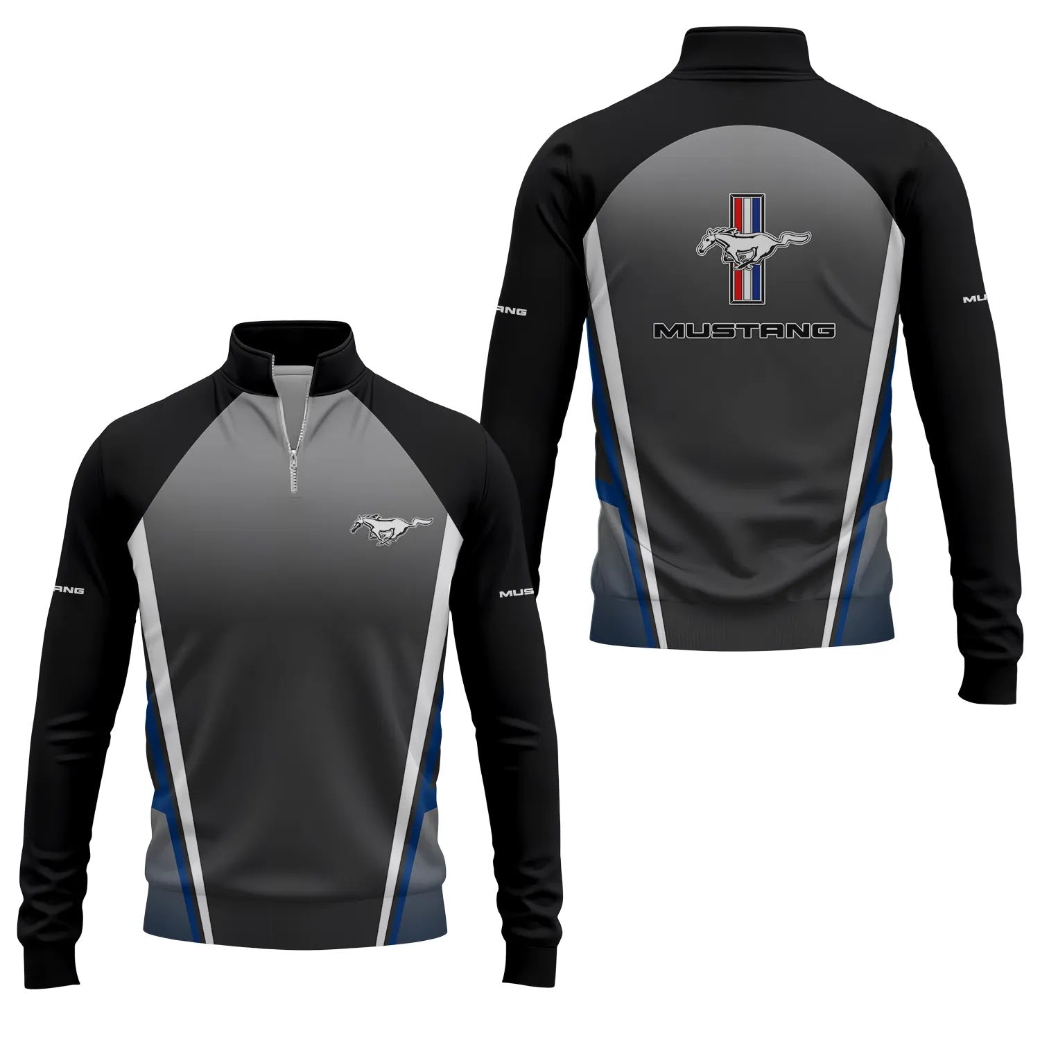 Ford Mustang Quarter-zip Pullover SC037