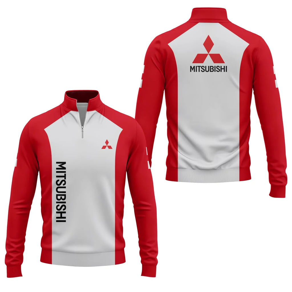 Mitsubishi Quarter-zip Pullover SC078