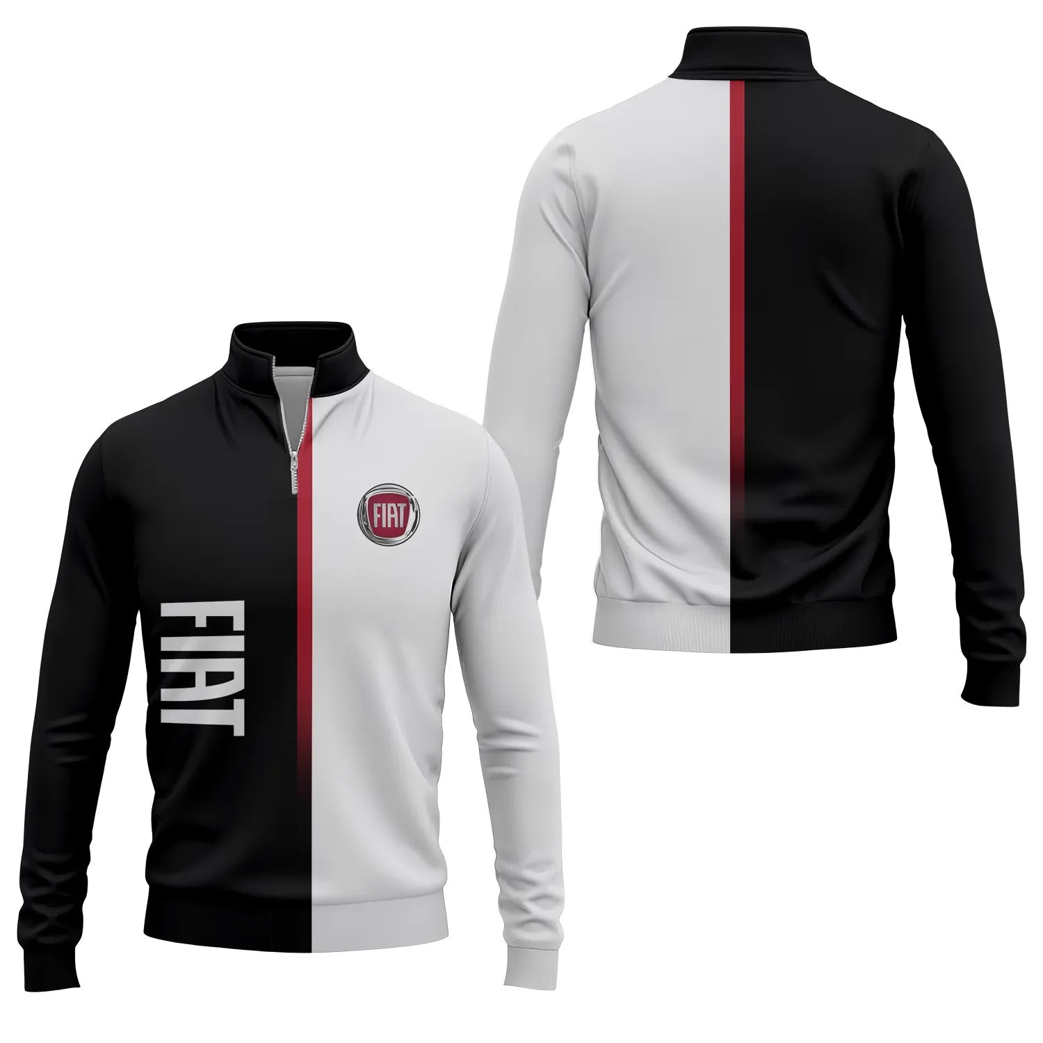 Fiat Quarter-zip Pullover SC076