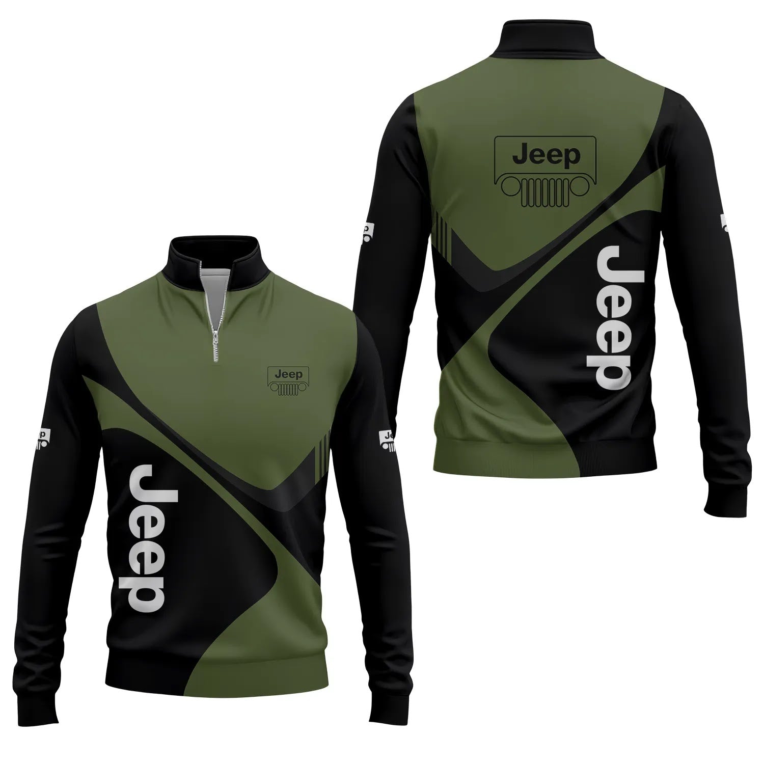 Jeep Quarter-zip Pullover SC058