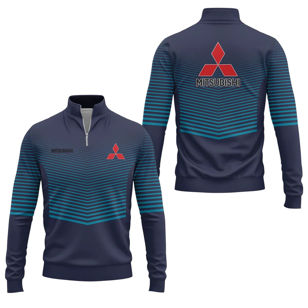 Mitsubishi Quarter-zip Pullover SC099