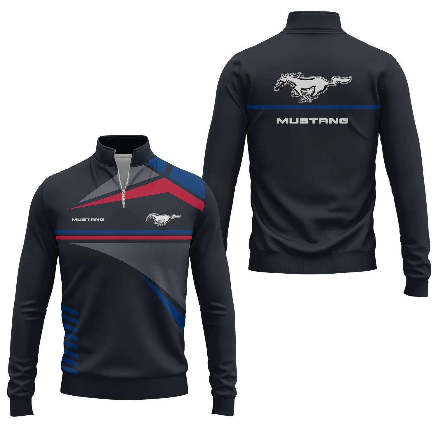 Ford Mustang Quarter-zip Pullover SC067