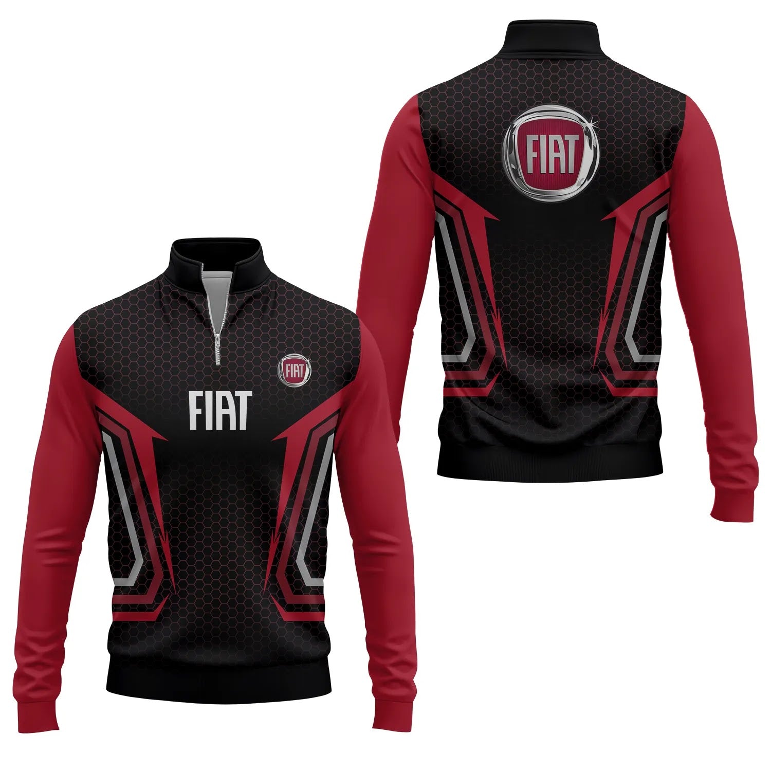 Fiat Quarter-zip Pullover SC075