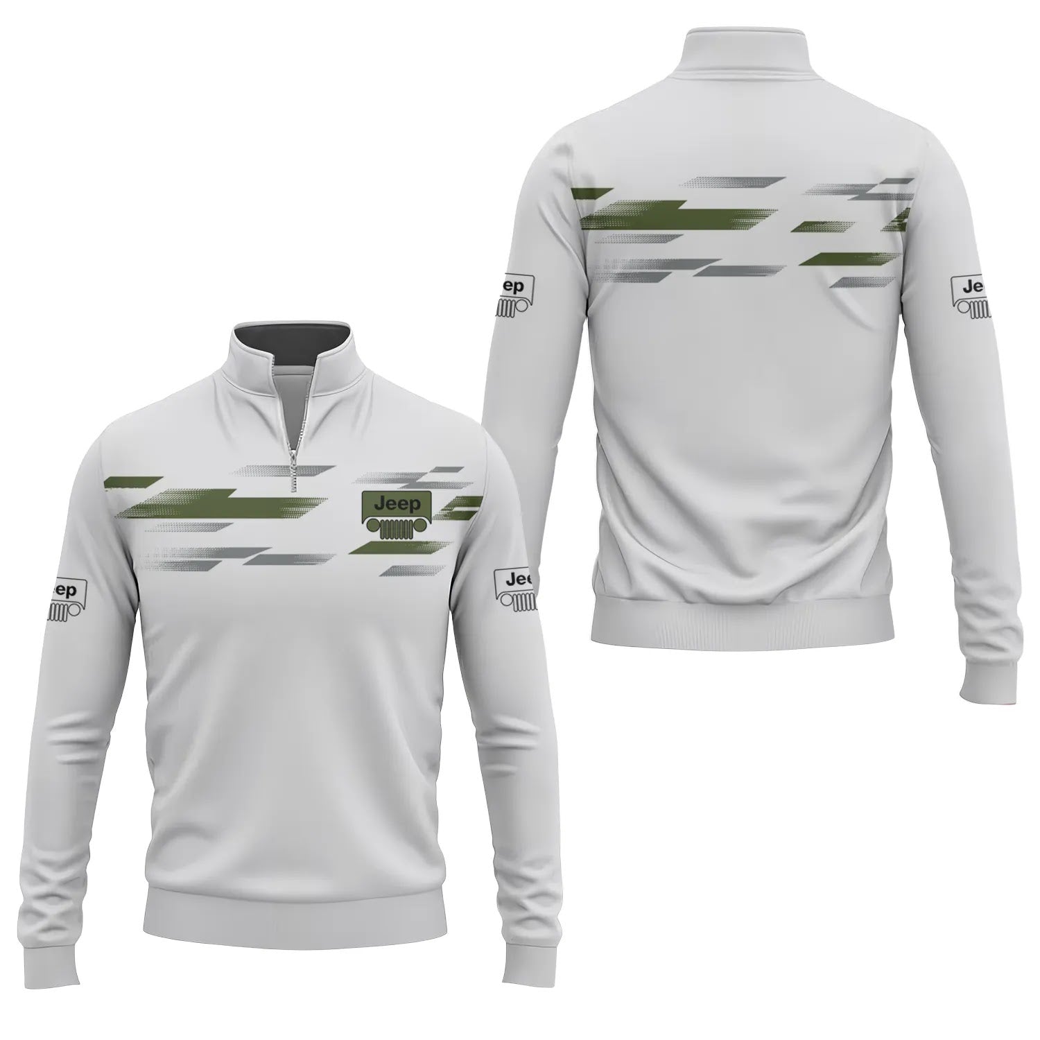 Jeep Quarter-zip Pullover SC100-2