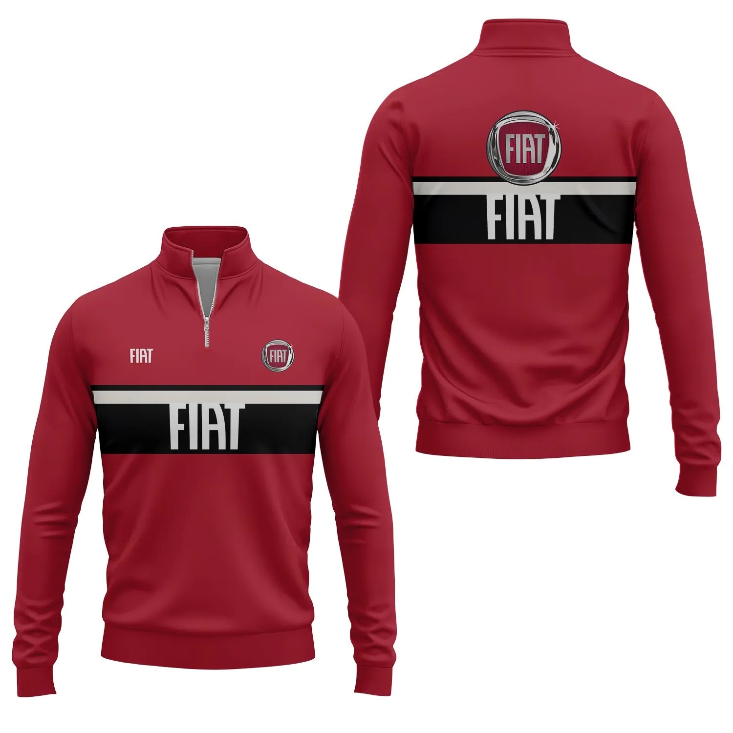 Fiat Quarter-zip Pullover SC051
