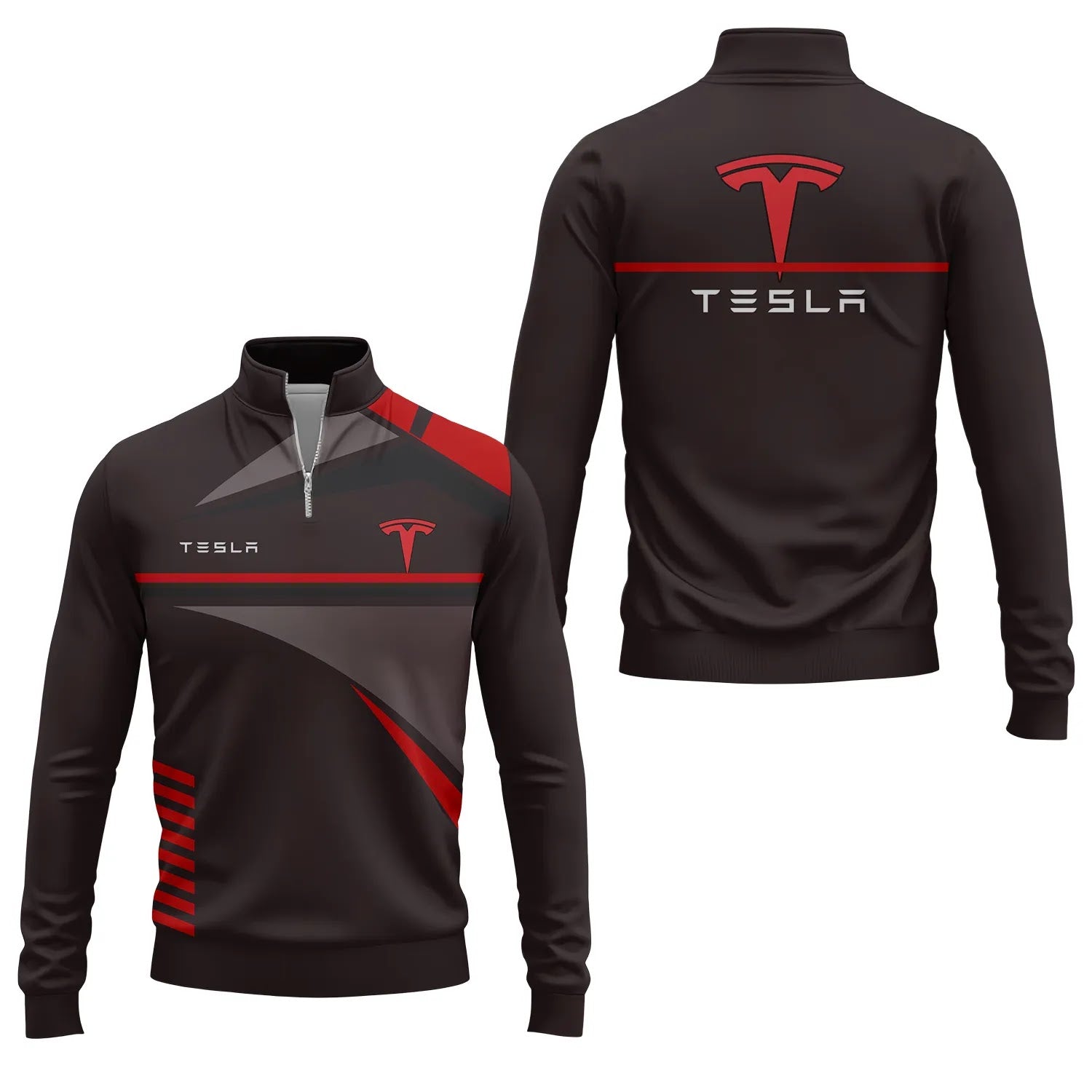 Tesla Quarter-zip Pullover SC067