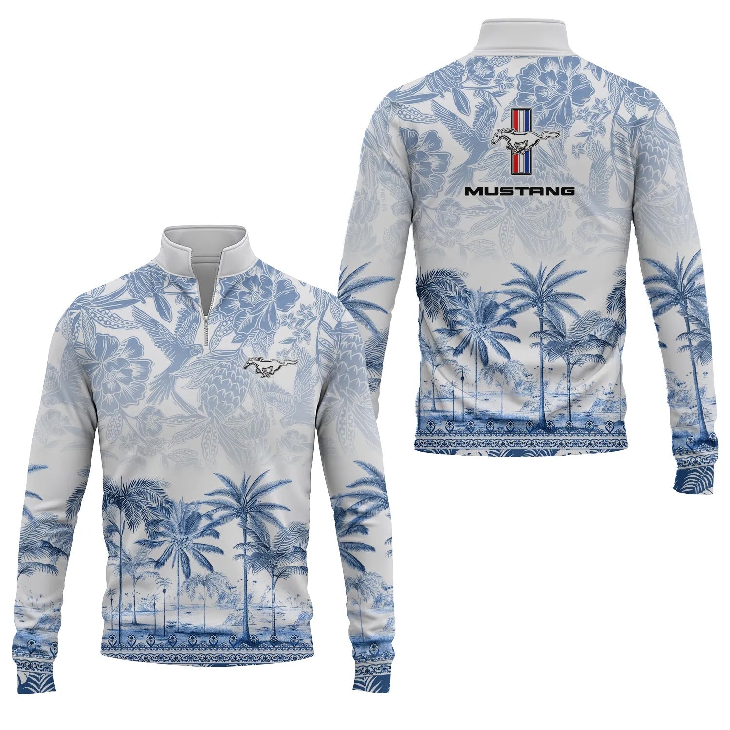 Ford Mustang Quarter-zip Pullover SC045