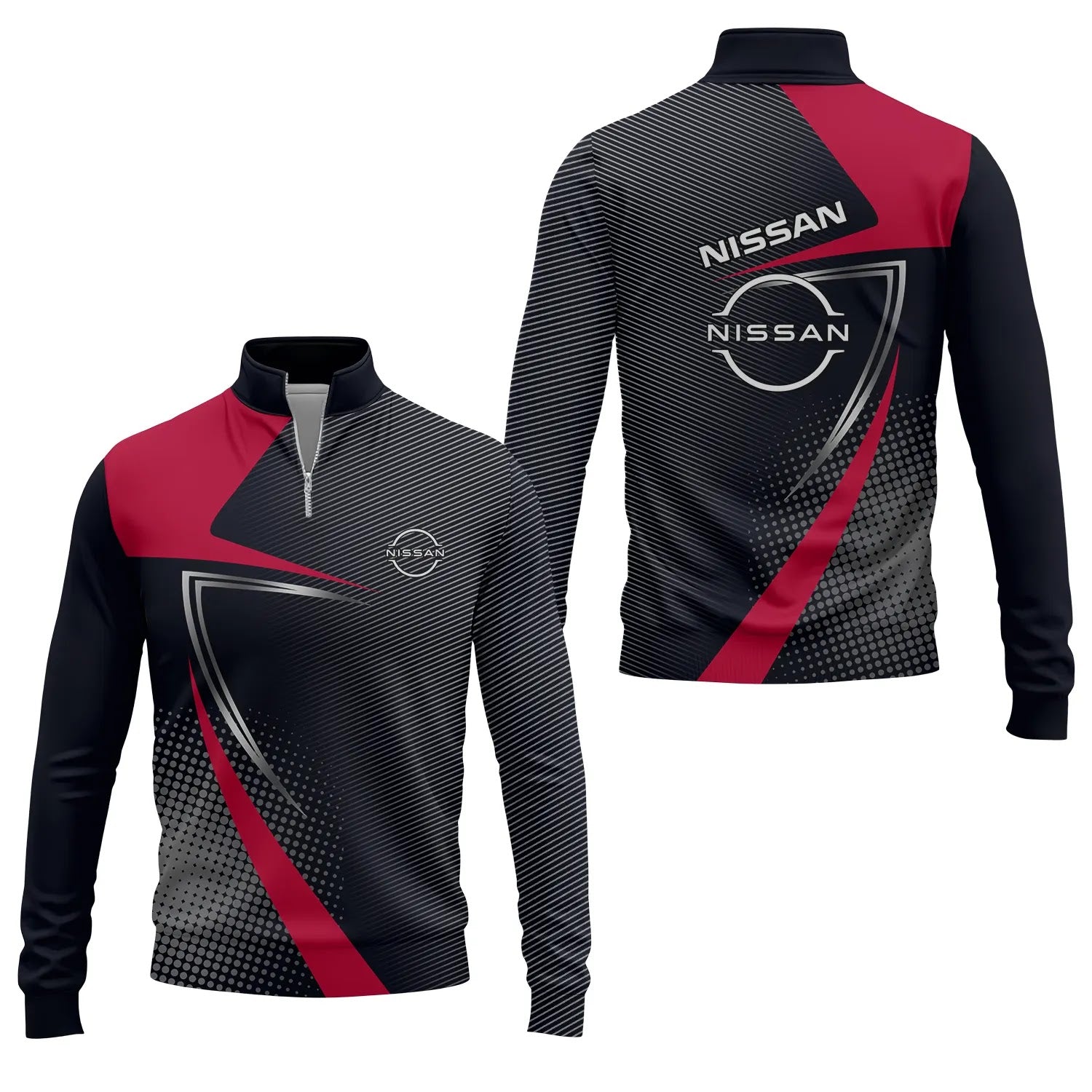 Nissan Quarter-zip Pullover SC059