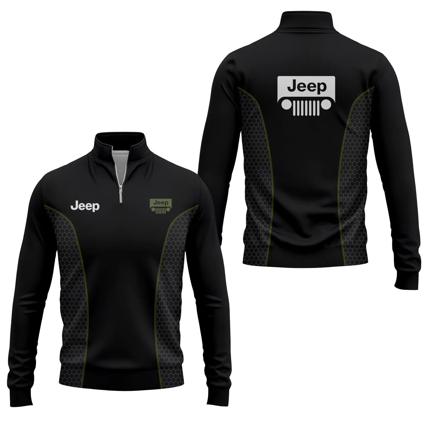 Jeep Quarter-zip Pullover SC072