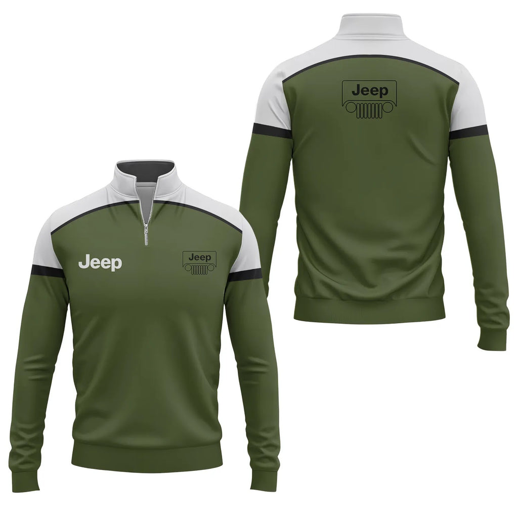 Jeep Quarter-zip Pullover SC087