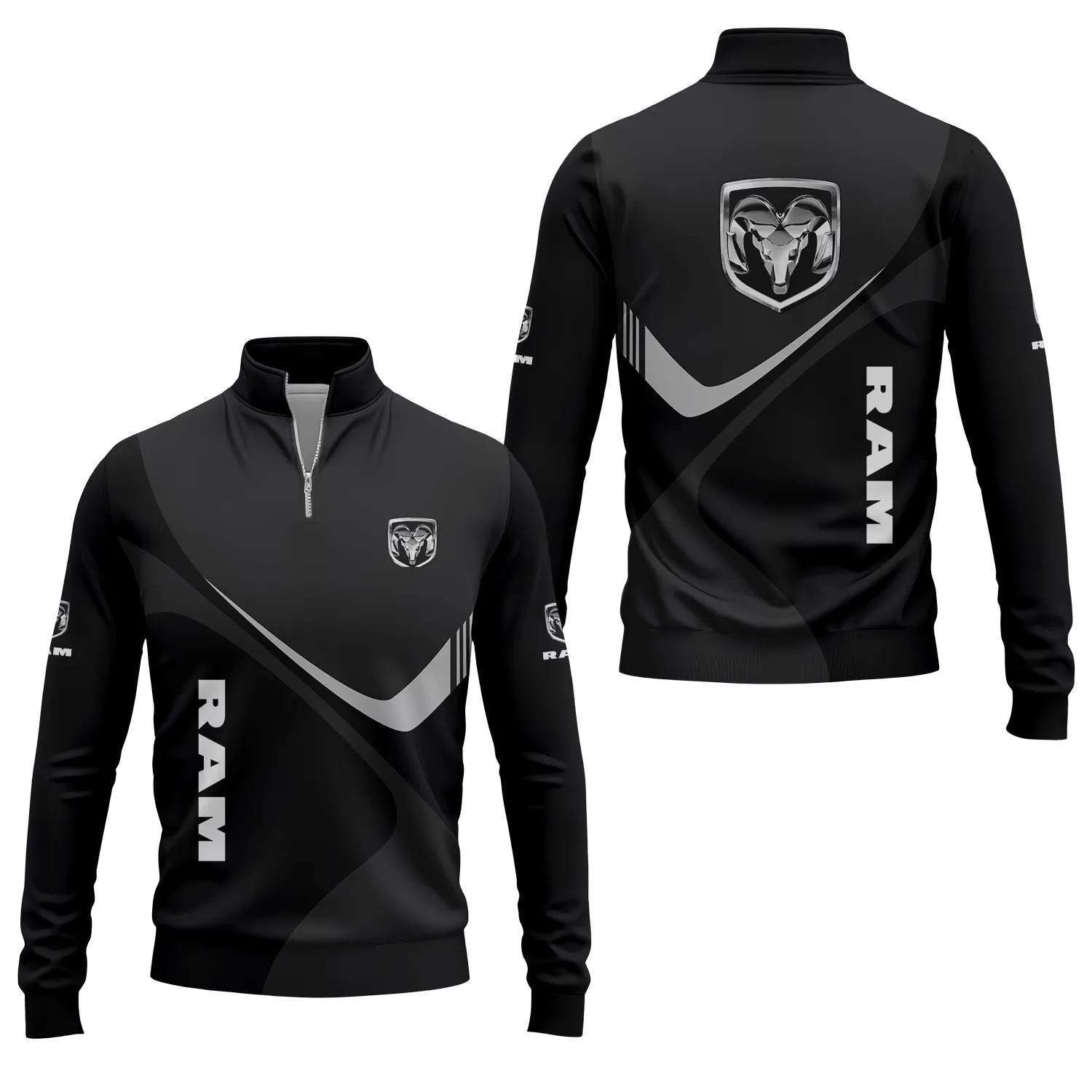 Ram Quarter-zip Pullover SC058
