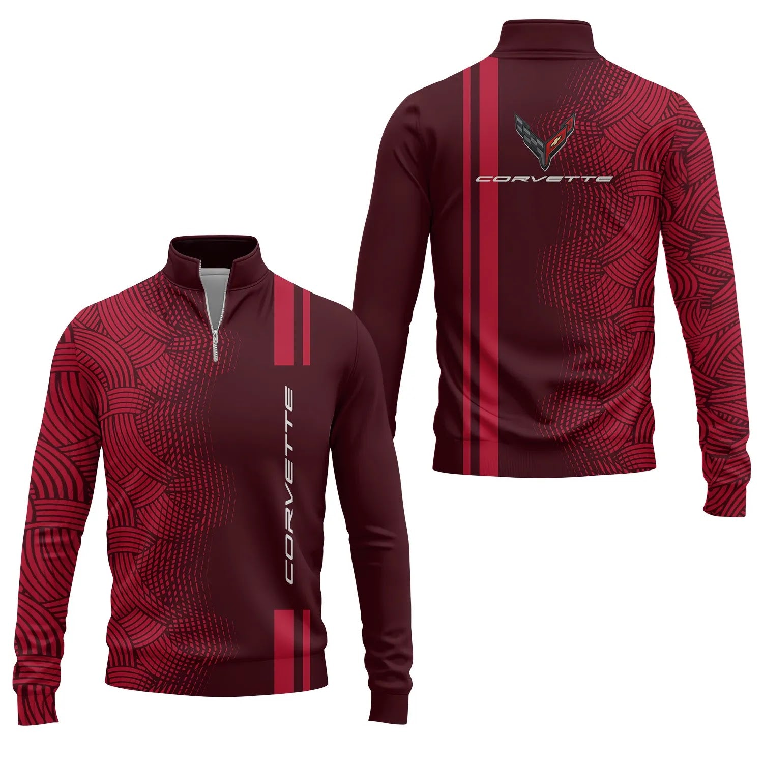 Corvette Quarter-zip Pullover SC084