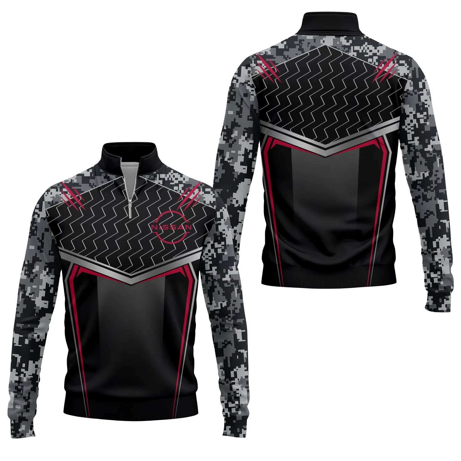 Nissan Quarter-zip Pullover SC115