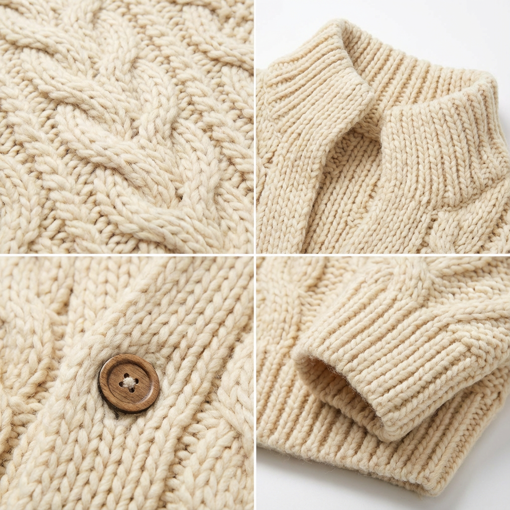 BOGO | Luxury Men’s Textured Stand-Collar Sweater