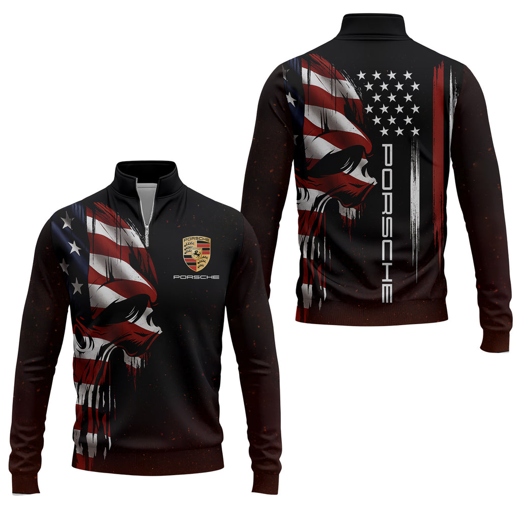 Porsche Quarter-zip Pullover USPL084