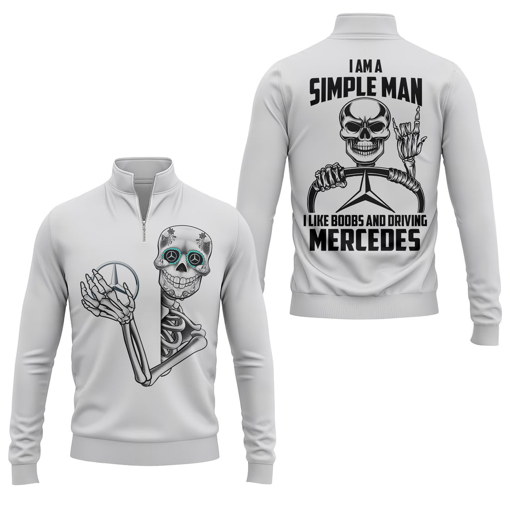 Mercedes Quarter-zip Pullover USPL130