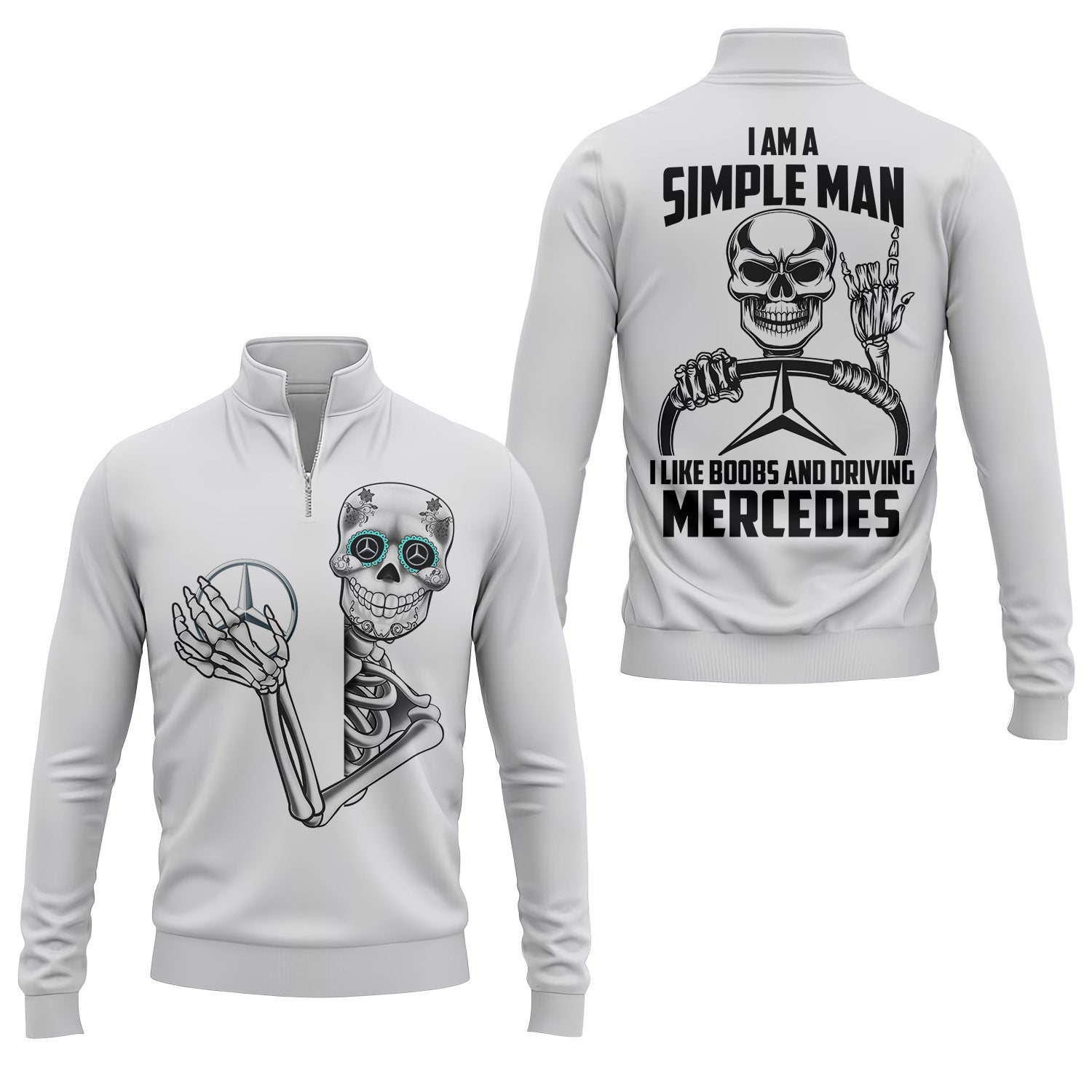 Mercedes Quarter-zip Pullover USPL130