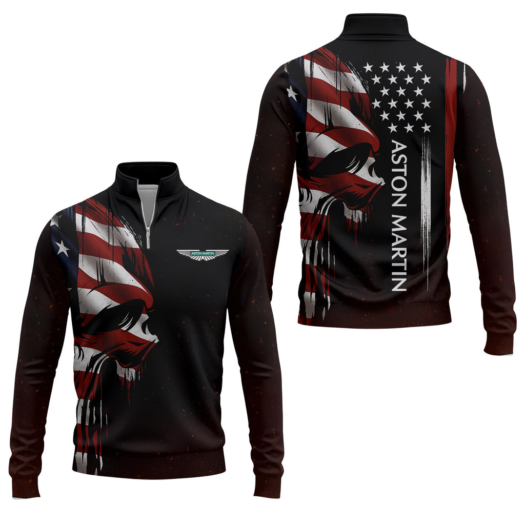 Aston Martin Quarter-zip Pullover USPL317