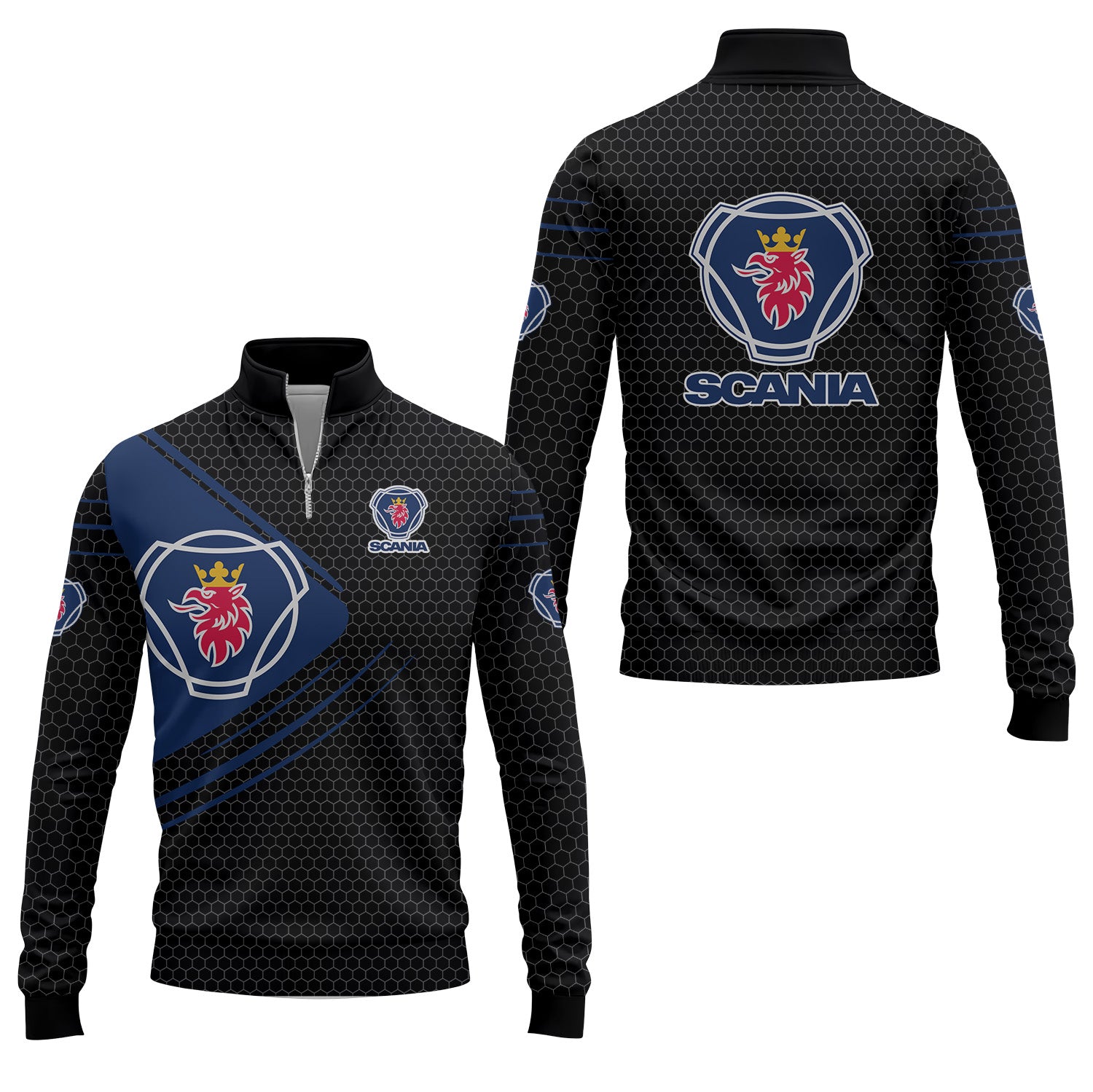 Scania Quarter-zip Pullover USPL1601