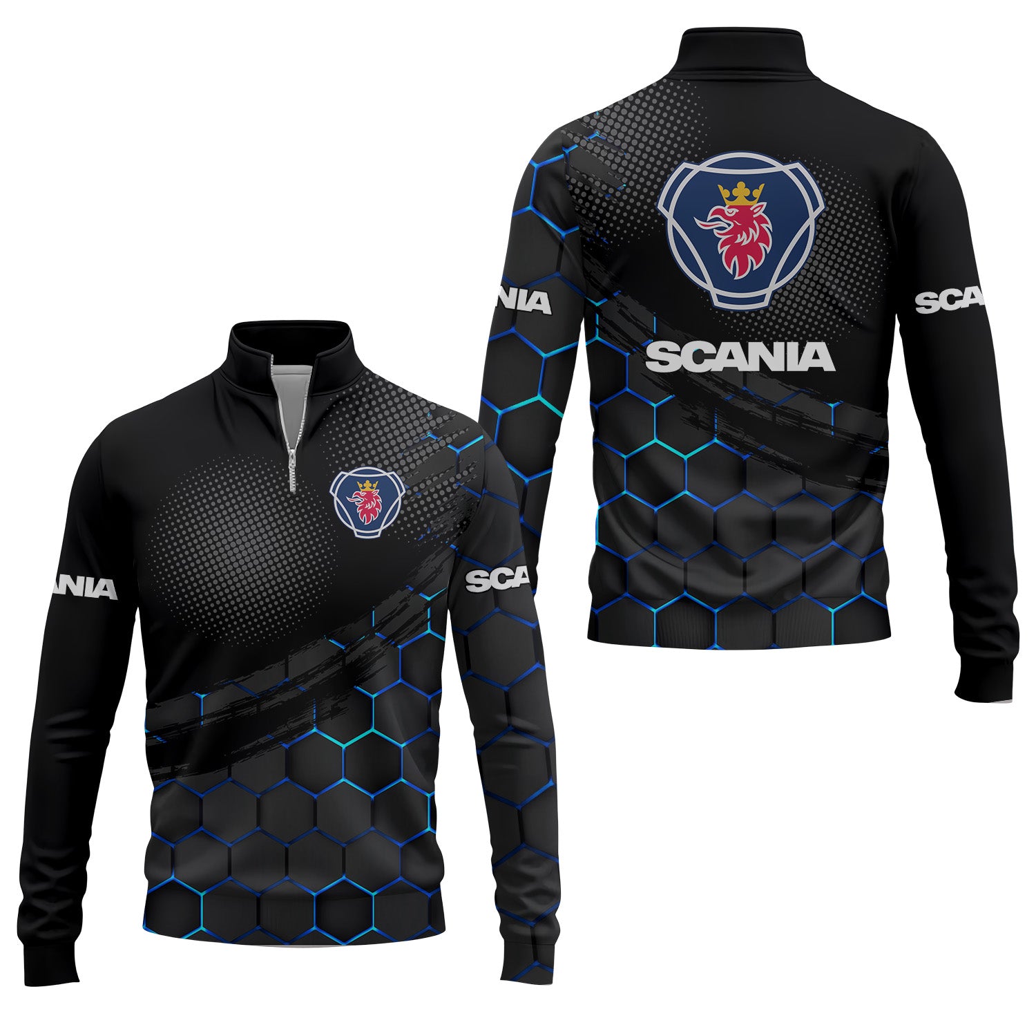 Scania Quarter-zip Pullover USPL1615