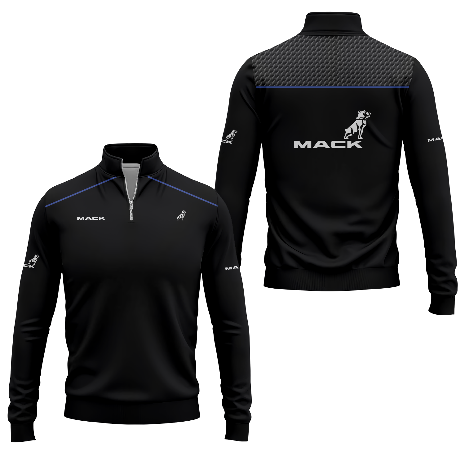Mack Trucks Quarter-zip Pullover USPL1814