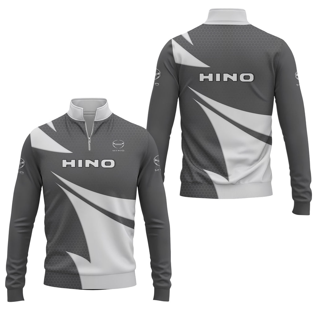 Hino Motors Quarter-zip Pullover USPL1939