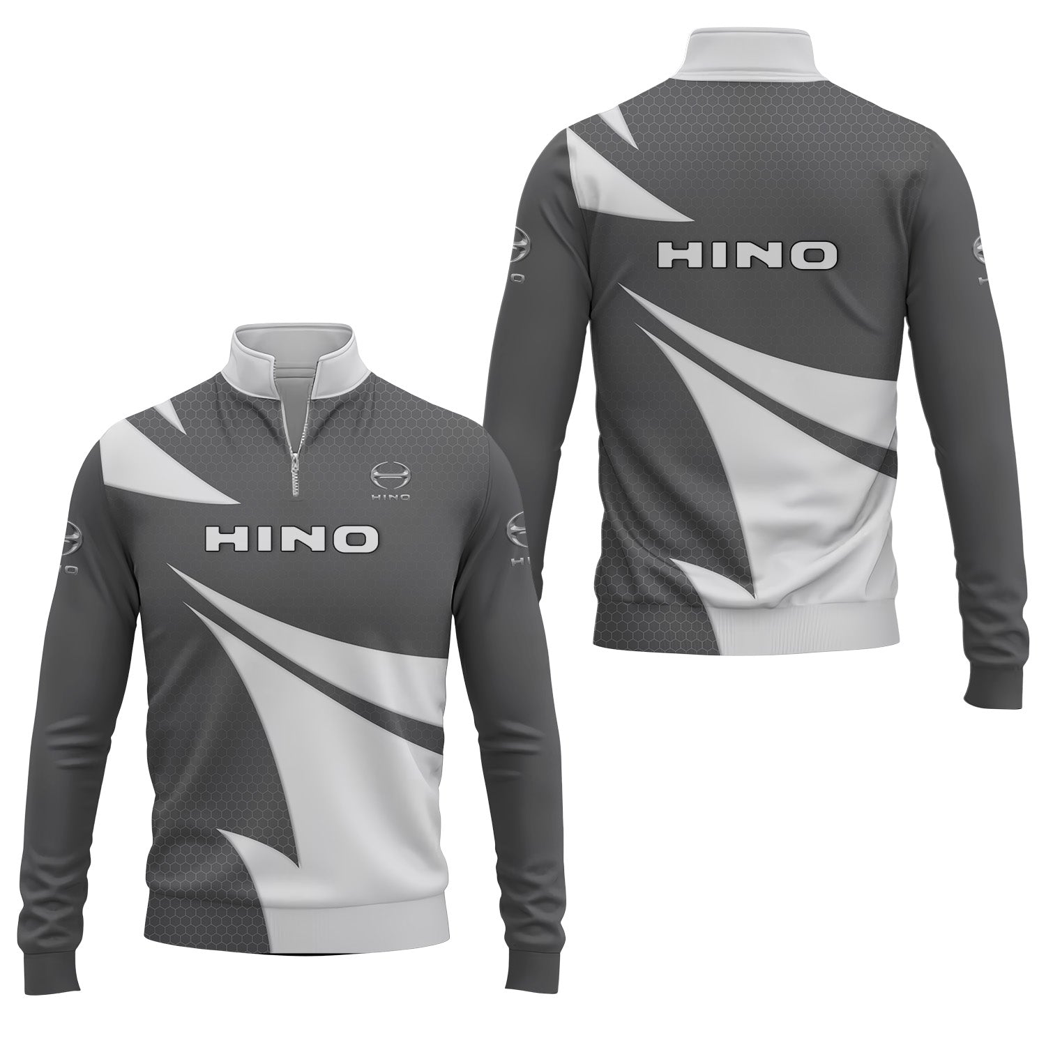 Hino Motors Quarter-zip Pullover USPL1939