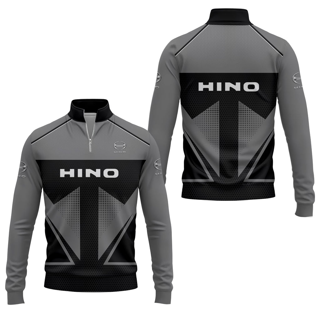 Hino Motors Quarter-zip Pullover USPL1940