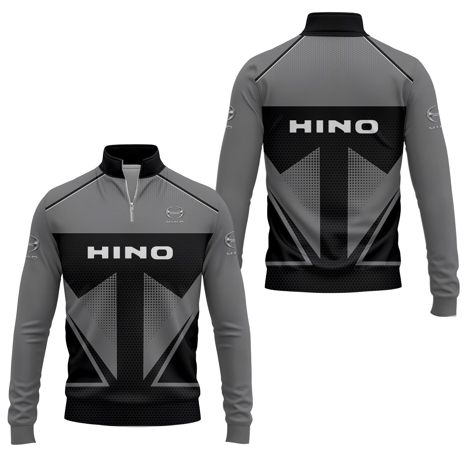 Hino Motors Quarter-zip Pullover USPL1940