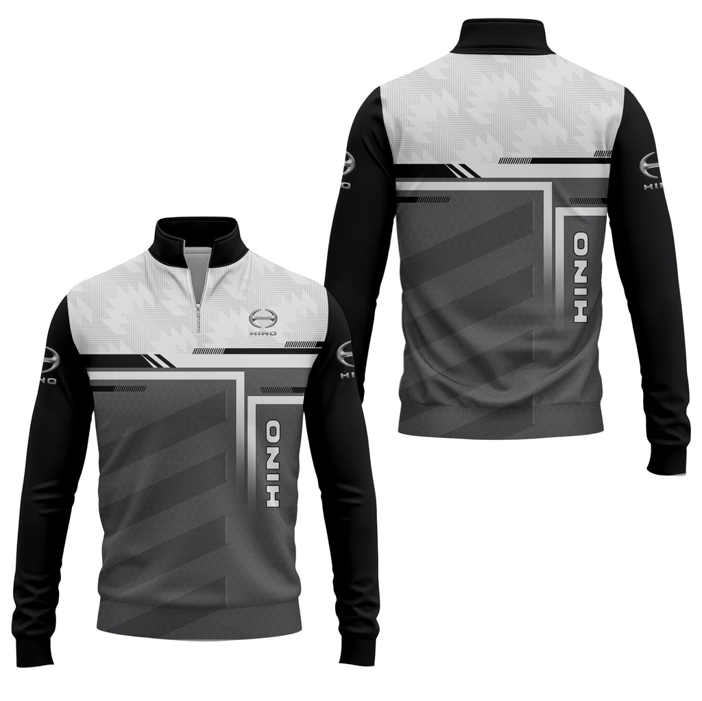 Hino Motors Quarter-zip Pullover USPL1943