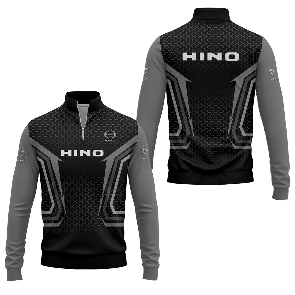 Hino Motors Quarter-zip Pullover USPL1949