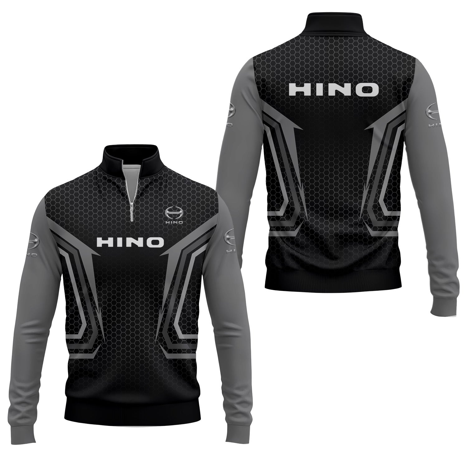 Hino Motors Quarter-zip Pullover USPL1949