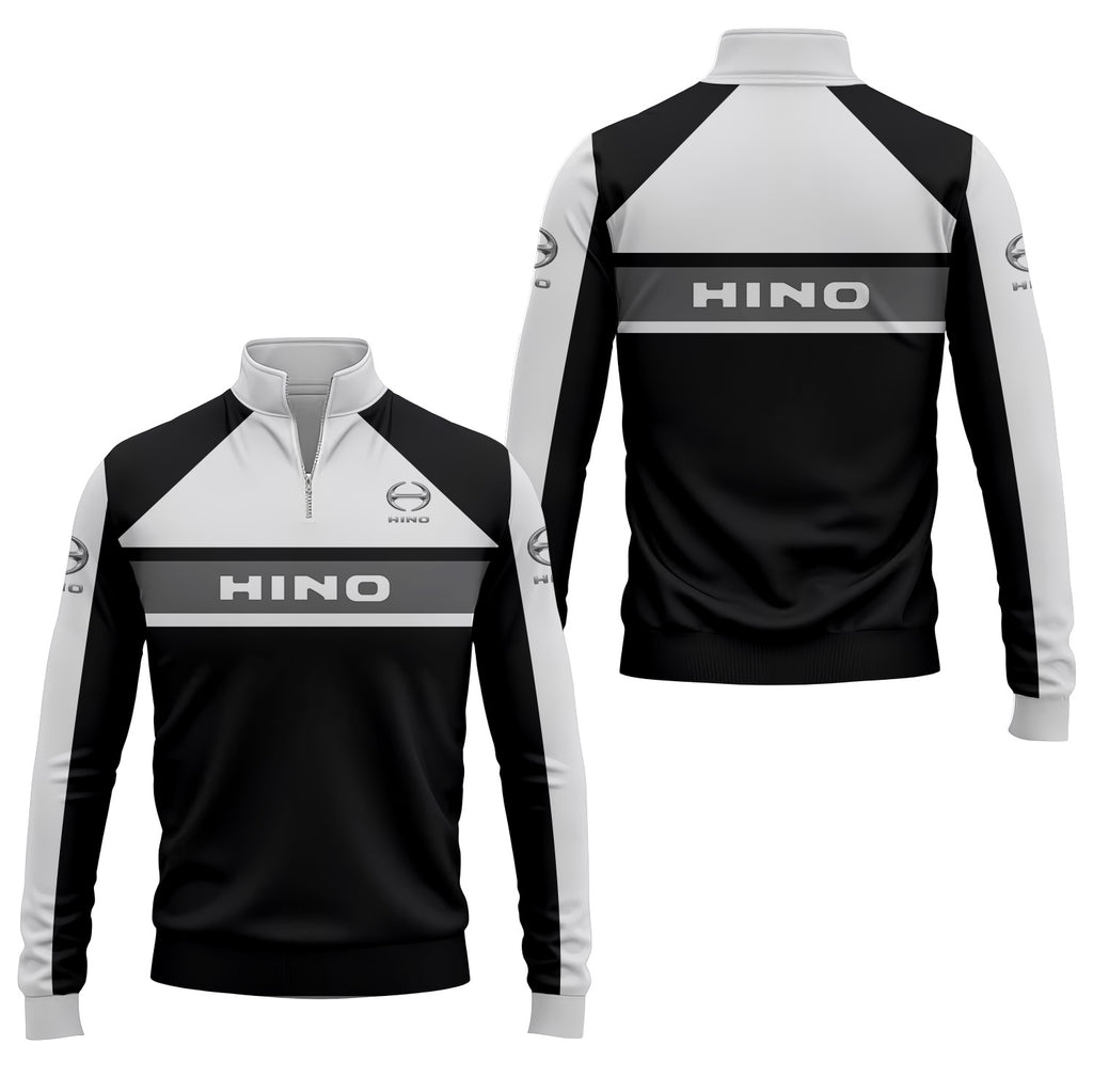 Hino Motors Quarter-zip Pullover USPL1954