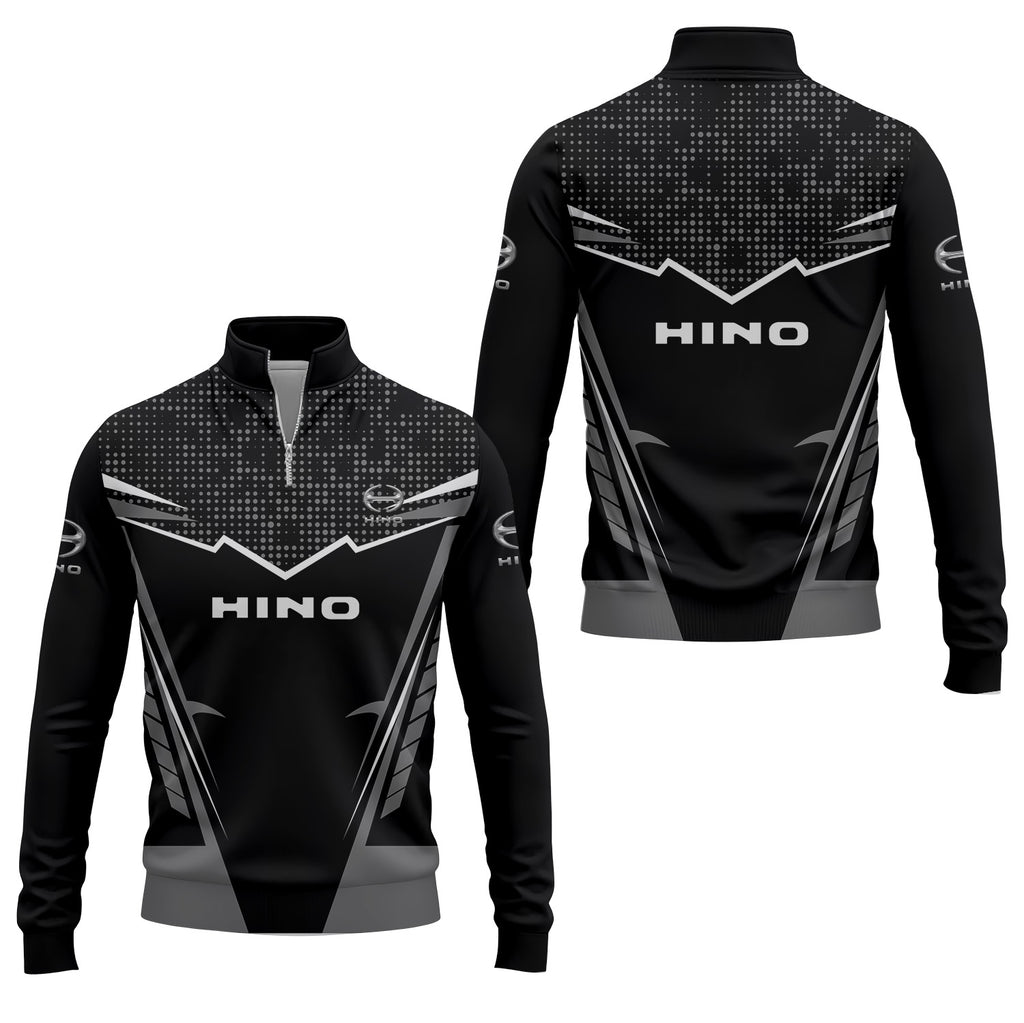 Hino Motors Quarter-zip Pullover USPL1958