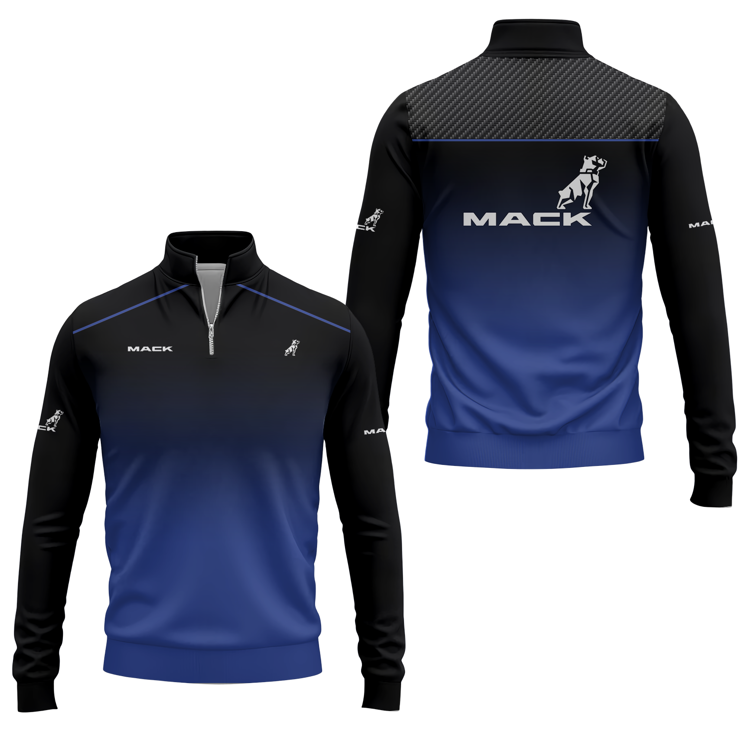 Mack Trucks Quarter-zip Pullover USPL1817