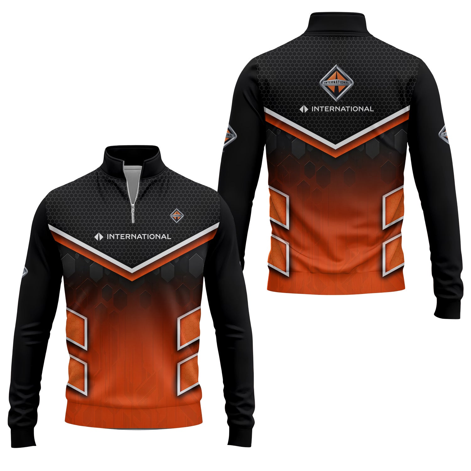 International Trucks Quarter-zip Pullover USPL1899
