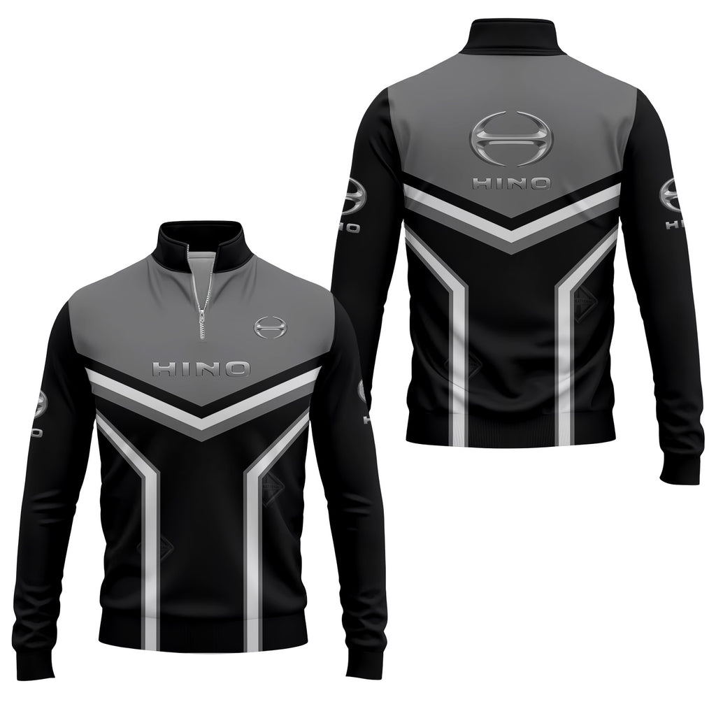 Hino Motors Quarter-zip Pullover USPL1956