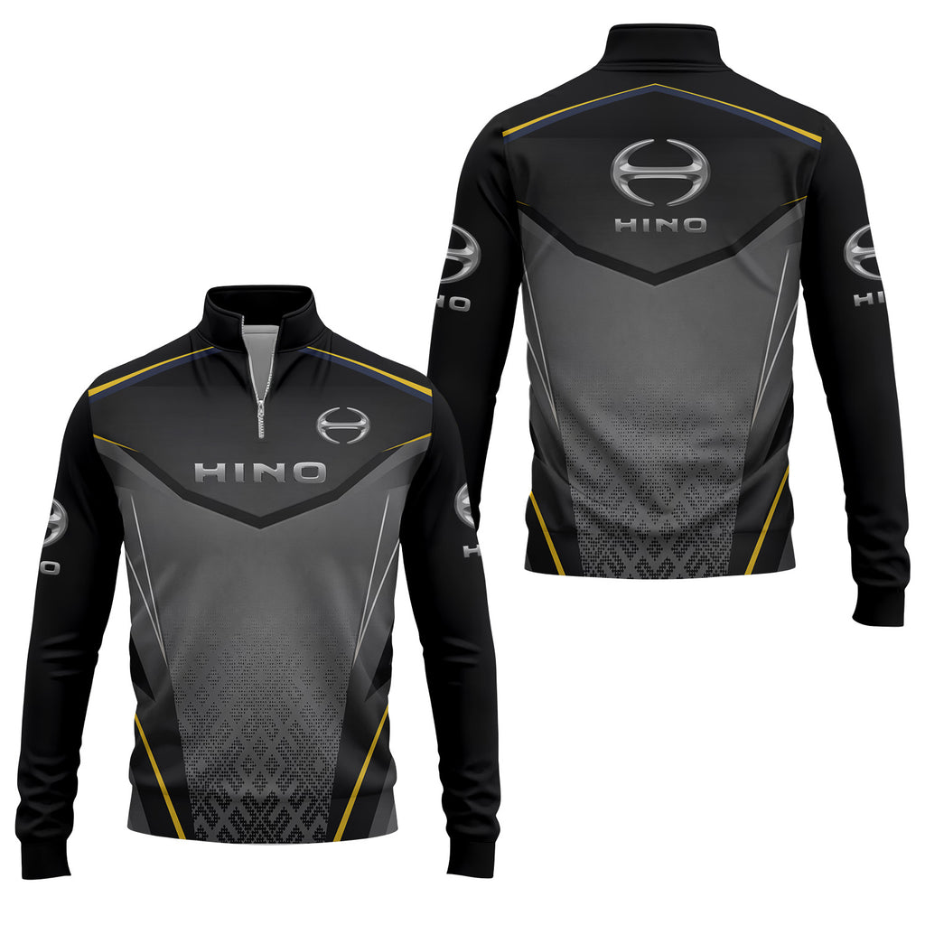Hino Motors Quarter-zip Pullover USPL1948