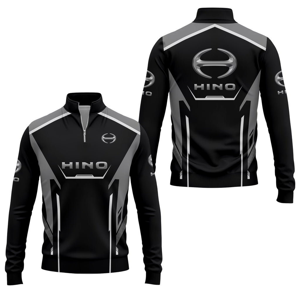 Hino Motors Quarter-zip Pullover USPL1945