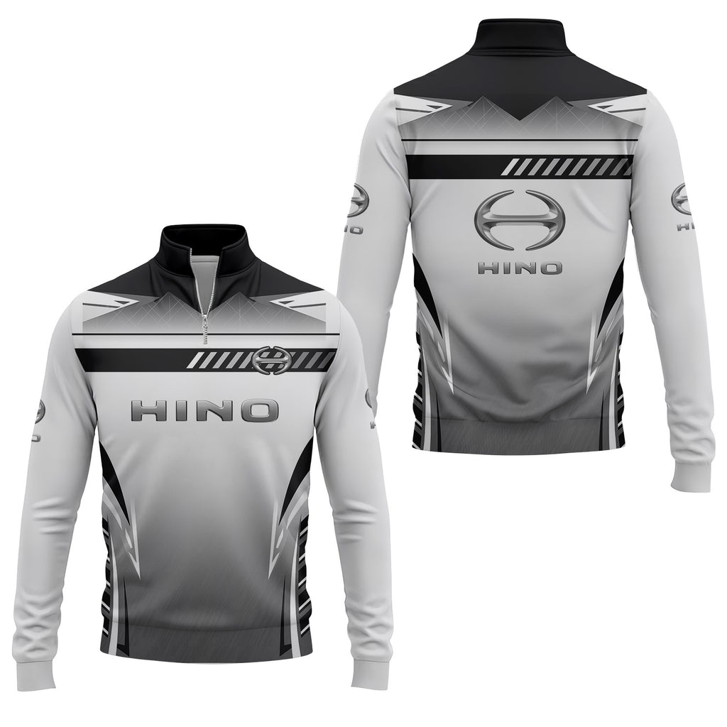 Hino Motors Quarter-zip Pullover USPL1950