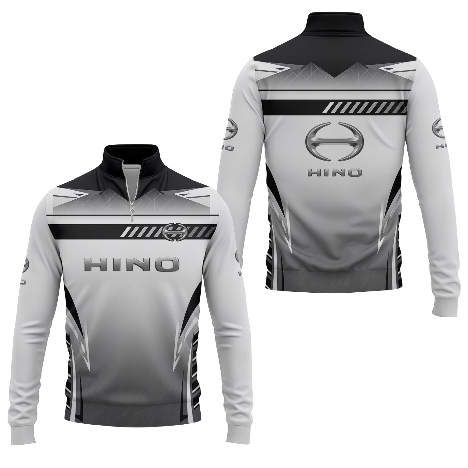 Hino Motors Quarter-zip Pullover USPL1950