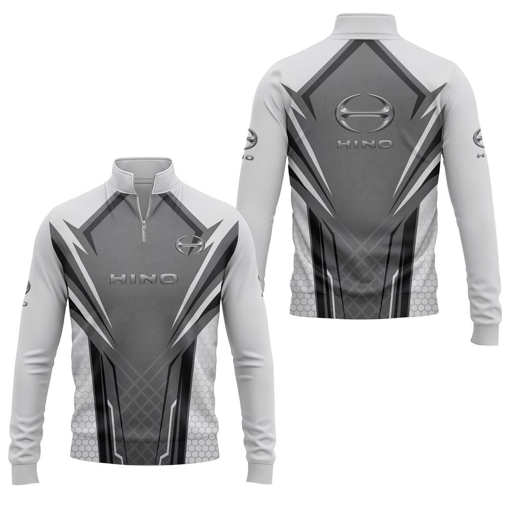 Hino Motors Quarter-zip Pullover USPL1938